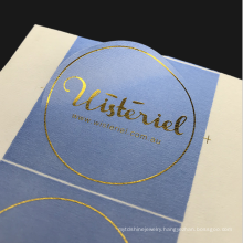 PVC Gold Foil Sticker with Self Adhesive